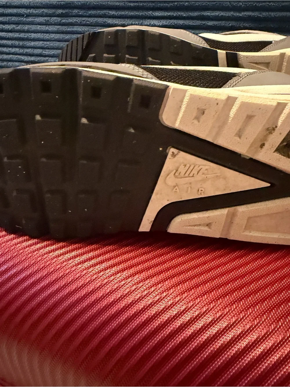 Nike Black, Gray and White Men's Athletic Shoes